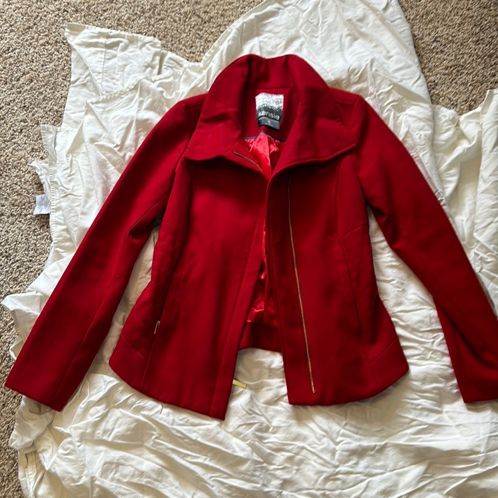 Red jacket